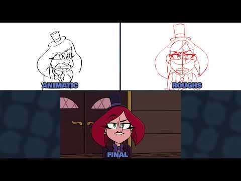 Haunted House Hijinks - Animatic to Final