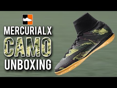 Camo MercurialX Proximo Unboxing | Nike FootballX IC & Turf Shoes