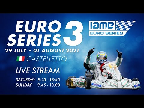 2021 IAME Euro Series Round 3 Castelletto Italy Saturday