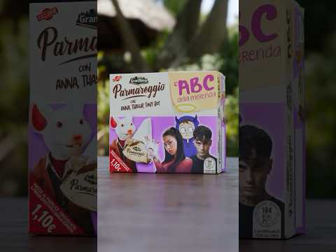 Anna Pepe, Thasup, Tony Boy x Parmareggio - “L’ABC della merenda” 🔤🧀🧃