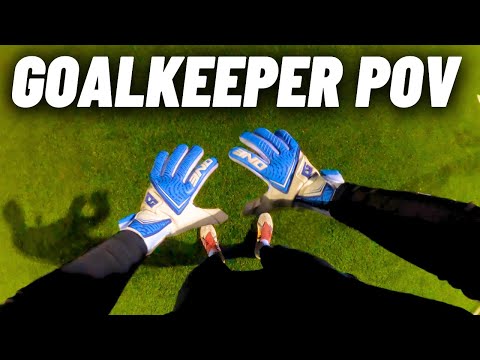 See what a Goalkeeper Sees - High Intensity Training POV