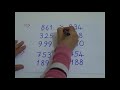 2. Sınıf  Matematik Dersi  Sayıları Karşılaştırma ve Sıralama Bu videomuzda 3. sınıf matematikte üç basamaklı doğal sayıları karşılaştırma konusu işlenmektedir.Küçükten büyüğe,büyükten ... konu anlatım videosunu izle