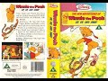 Original VHS Opening And Closing To Winnie The Pooh Up Up And Away UK VHS Tape