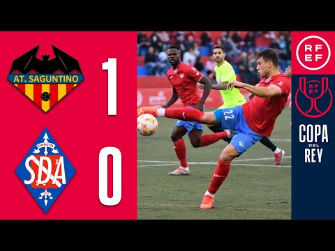 RESUMEN | Atlético Saguntino 1-0 SD Amorebieta | Copa del Rey | Primera Eliminatoria