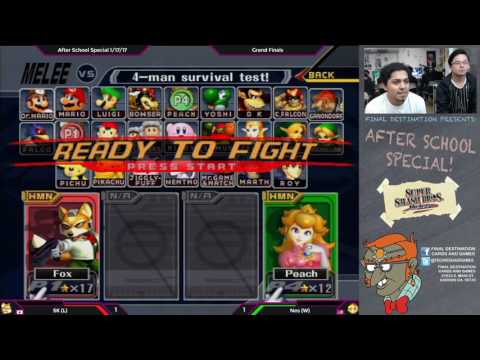 After School Special 1/17/17 - SK (Fox) vs. Nes (Peach) - SSBM Grand Finals