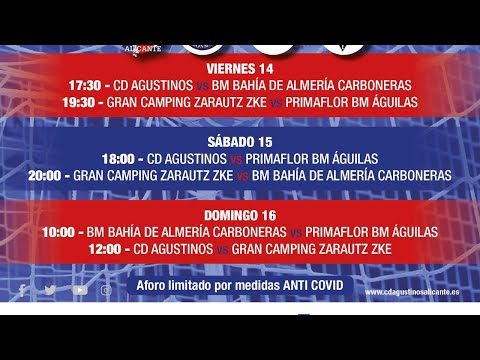 Sector nacional juvenil masculino. CD Agustinos-Bm Bahía de Almería Carboneras