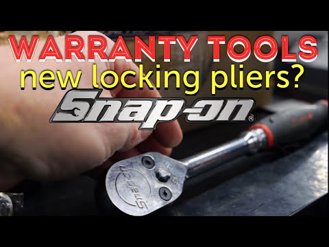 Snap On Tools Warranty How It Works? New Locking Pliers Out Now? Really??