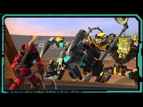 Vidéo LEGO Hero Factory 44021 : Splitter Beast contre Furno & Evo