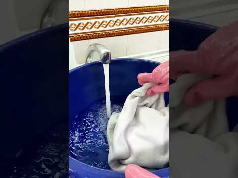 Tip: How to restore the white color of your clothes #tips