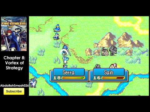 Let's Play GBA Fire Emblem - Chapter 8: "Vortex of Strategy" Walkthrough with Abdallah