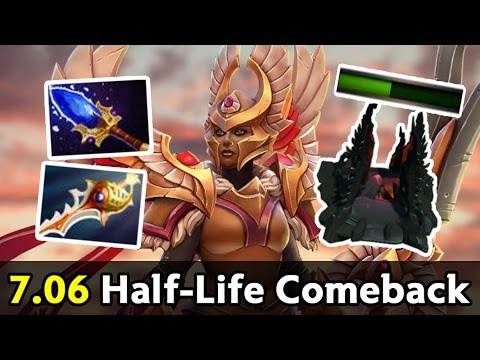 7.06 Legion Commander epic Comeback from Half-Life Ancient HP