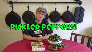 How to Pickle Homegrown Jalapeno Peppers!