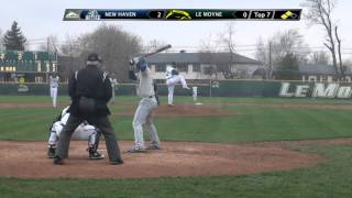 Le Moyne Baseball vs. New Haven - April 26, 2014