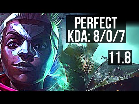 EKKO vs MORDEKAISER (JUNGLE) | 8/0/7, 1000+ games, Legendary, 900K mastery | BR Diamond | v11.8