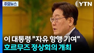 이 대통령 호르무즈 항행의 자유에 실질적 기여할 것 / YTN