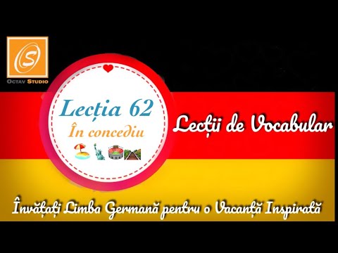 Lecția 62 - În Concediu - Lecții de Conversație și Vocabular în Limba Germană