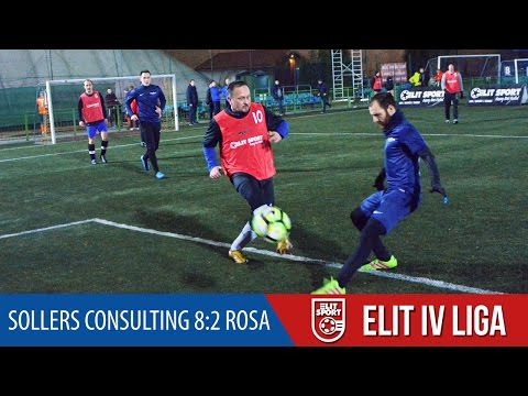SOLLERS CONSULTING 8:2 ROSA - ELIT IV Liga ZIMA 2017