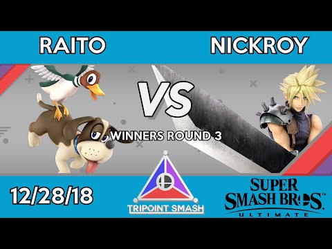 Tripoint Smash 41 - Winners Round 3 - Raito (Duck Hunt) Vs. NickRoy (Cloud)