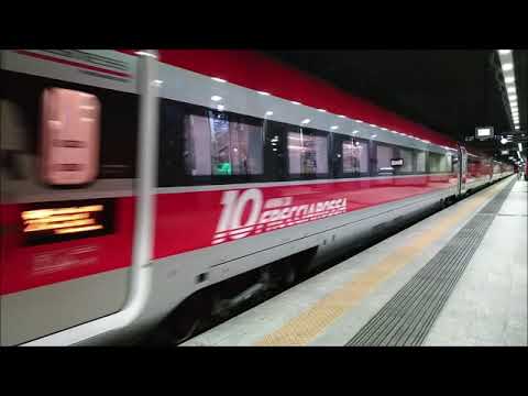 Frecciarossa 1000 con livrea '10 Anni di Frecciarossa' a Torino Porta Susa!