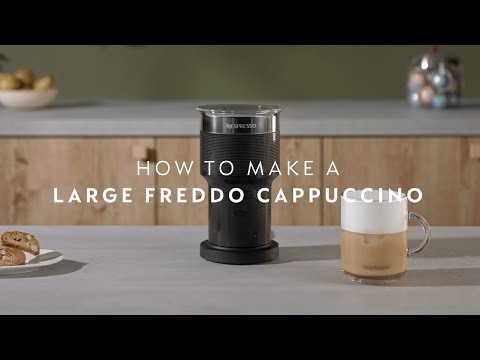 Nespresso Aeroccino XL - How to make a large Freddo Cappuccino