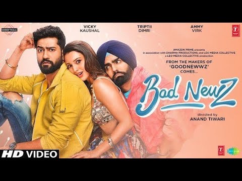 Bad Newz Full Movie 2024 || Vicky Kaushal || Tripti Dimri || Ammy Virk || Reviews And Facts