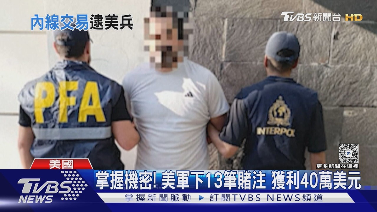 影音/美特戰兵內線押注「馬杜洛下台」! 撈1300萬遭捕起訴