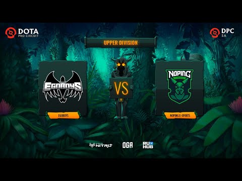 EgoBoys vs NoPing e-sports, OGA DPC SA Regional League S1, bo3, game 3 [Mila & CrystalMay]