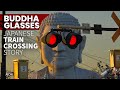 Japanese Sunglasses Buddha Train Crossing Story ONLY In JAPAN