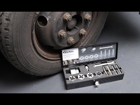 Gewinde nachschneiden an Radmuttern und Radbolzen