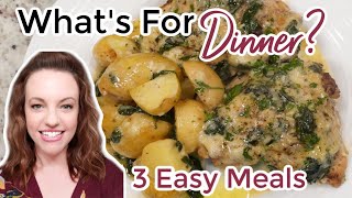 WHAT'S FOR DINNER? | EASY DINNER IDEAS | SIMPLE MEALS | NO. 43