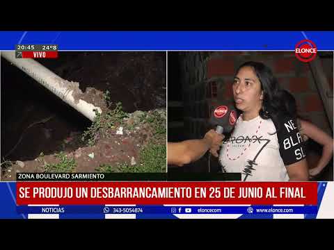 A landslide occurred on June 25th at the end