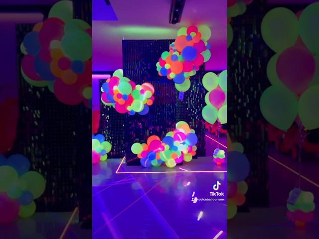 Vídeo relacionado con Globos de Fiesta Disco - 9 Piezas de Aluminio, Decoraciones Para Discoteca, Cumpleaños, Mitzvah, Lugar de Boda