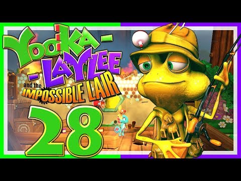 YOOKA-LAYLEE AND THE IMPOSSIBLE LAIR # 28 🐝 Alle 200 T.W.I.T.-Münzen für Trowzer!