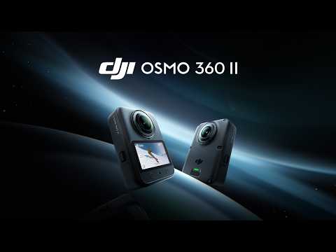 DJI Osmo 360 II Standard Combo Action Camera video