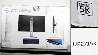 Video thumbnail for Dell UP2715k 5k Monitor Unboxing & Overview by MW Technology