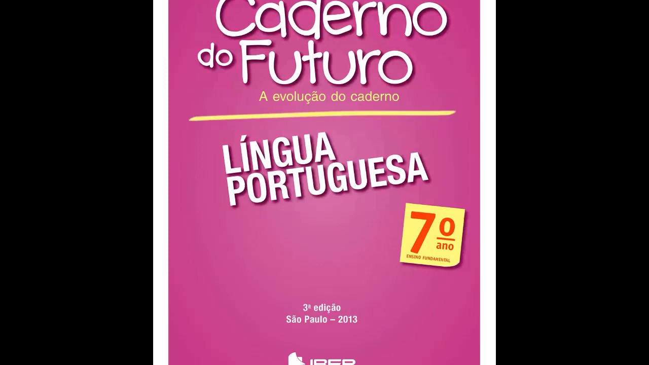 Caderno do Futuro - Português 7° ano