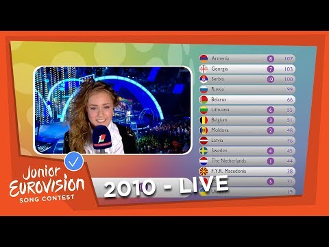Junior Eurovision Song Contest 2010 - The Voting