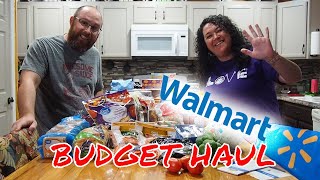 Walmart grocery haul Nov 2019 on a Budget