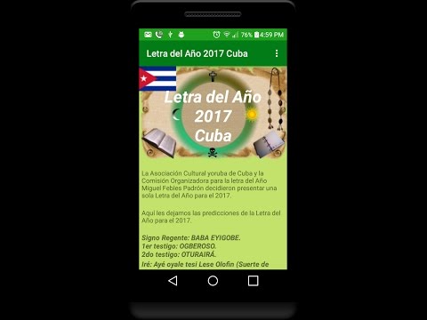 Letter of the Year 2017 Cuba Video