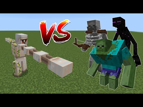 Helicopter Golem vs Mutant Mobs