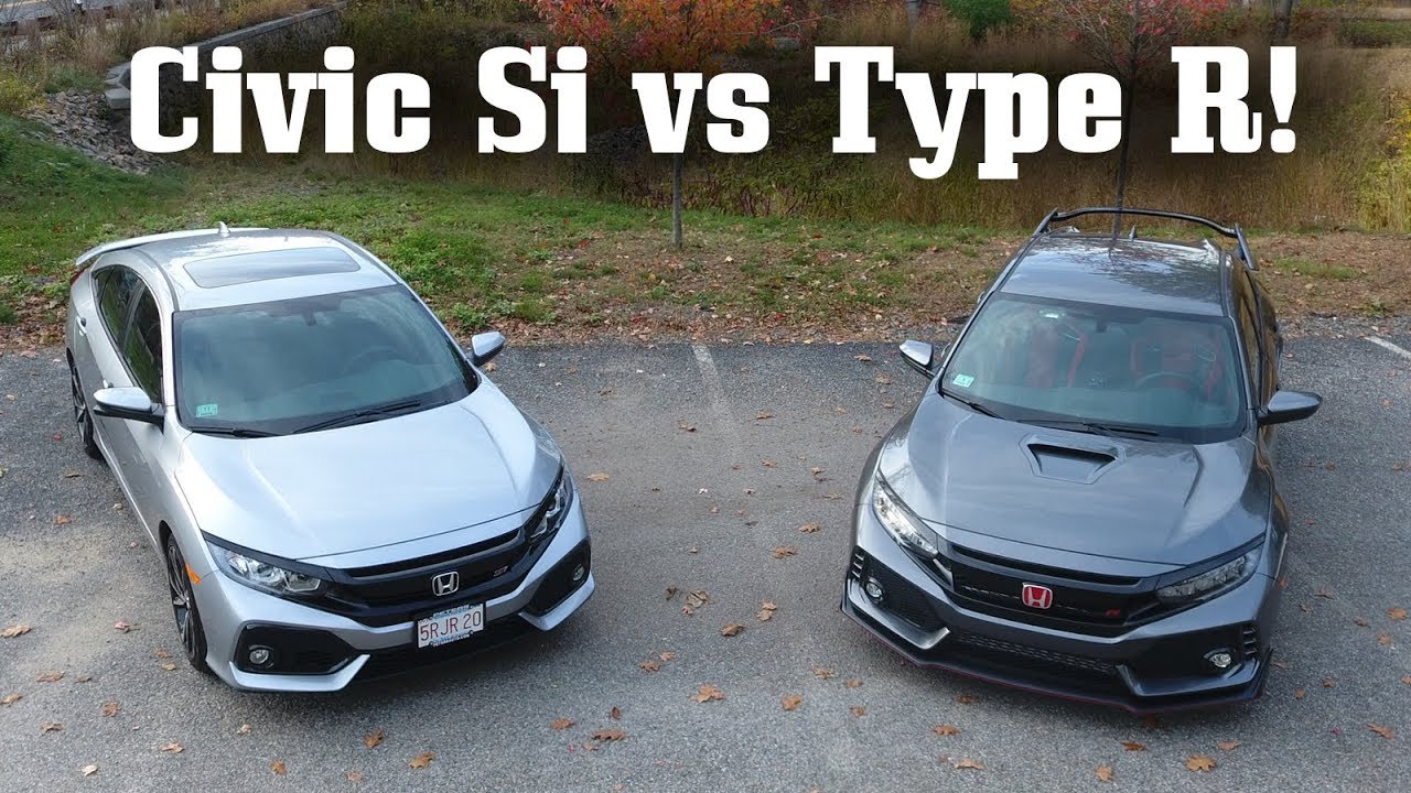 2017 Honda Civic Si VS Type R Comparison! thumnail