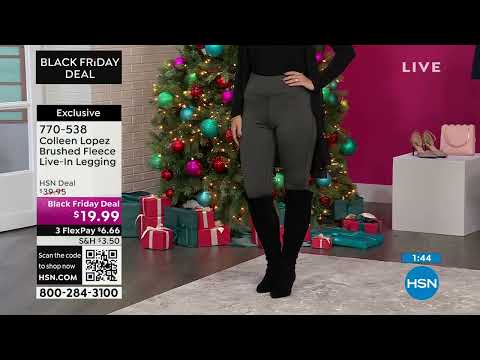 Colleen Lopez Brushed Fleece LiveIn Legging