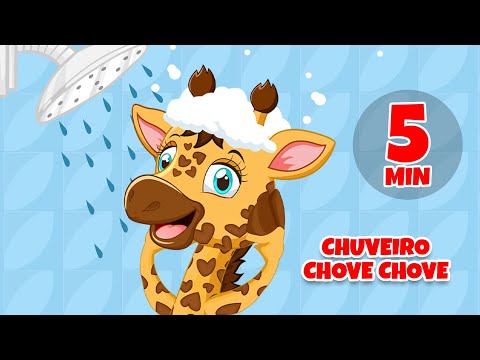 Chuveiro chove chove - Giramille 5 min | Desenho Animado Musical