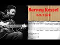 Barney Kessel Lick. 2-5-1 Key of D