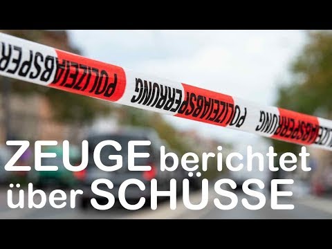 AUGENZEUGE IN HALLE: Feuergefecht mit Polizei vor Döner-Imbiss