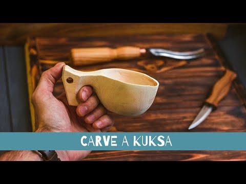 Productvideo 1 - BeaverCraft B3 Basswood Kuksa Carving Blank