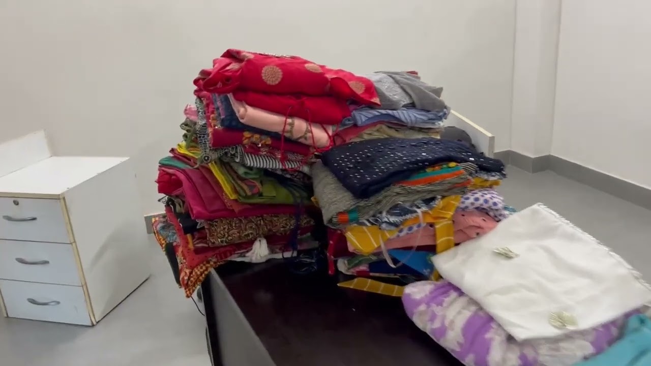 Clothes are getting ready