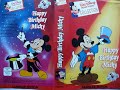Mickey S Golden Jubilee German VHS Closing Disney 1988