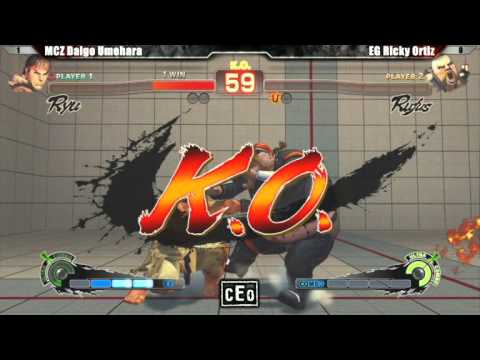 Daigo ( Ryu ) VS Ricky Ortiz ( Rufus ) - CEO 2012
