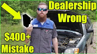 Subaru Dealership Strikes Out: We Diagnose The Parasitic Draw In The $300 Outback.